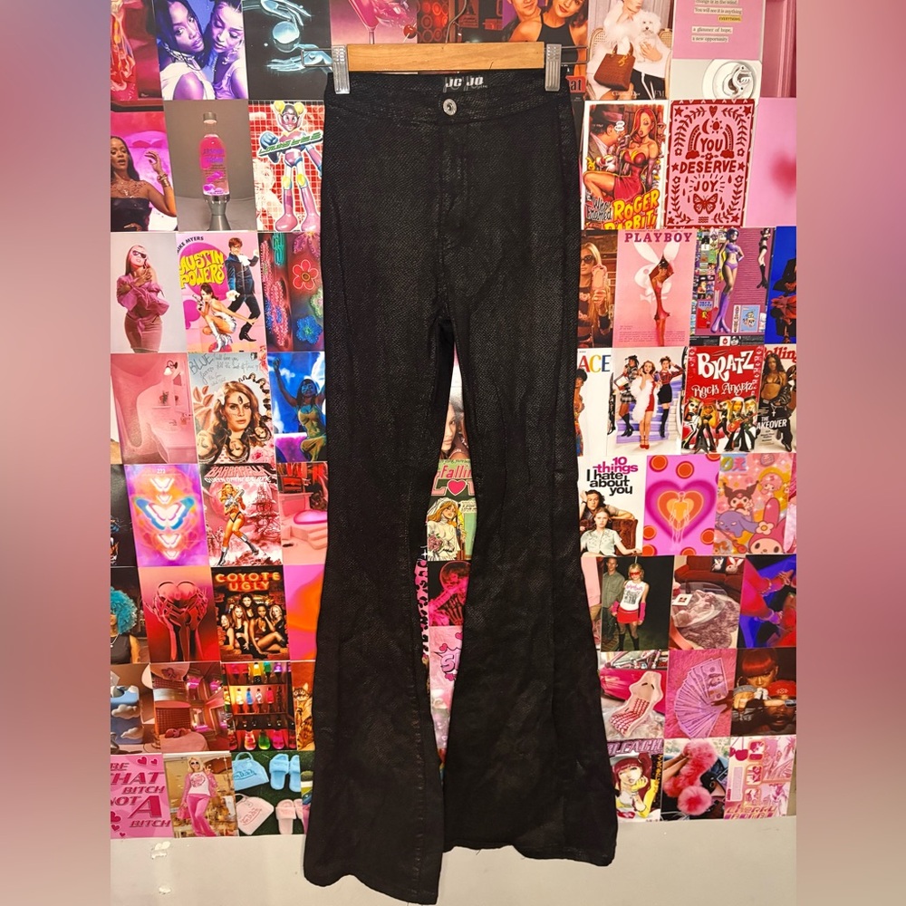 Black Flare Pants